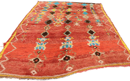 5 x 6 Vintage Moroccan Rug 20086