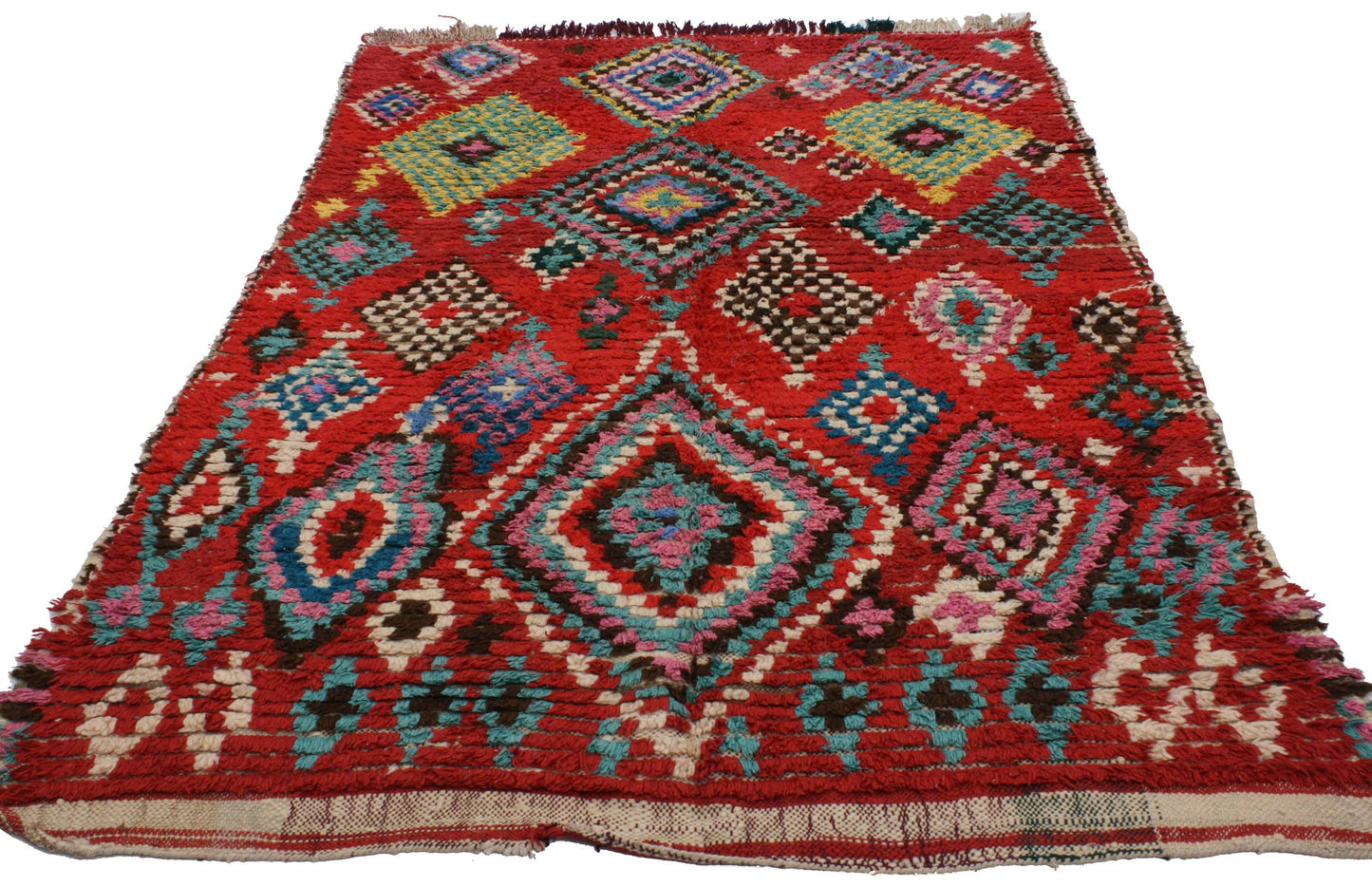 5 x 7 Vintage Moroccan Rug 20087