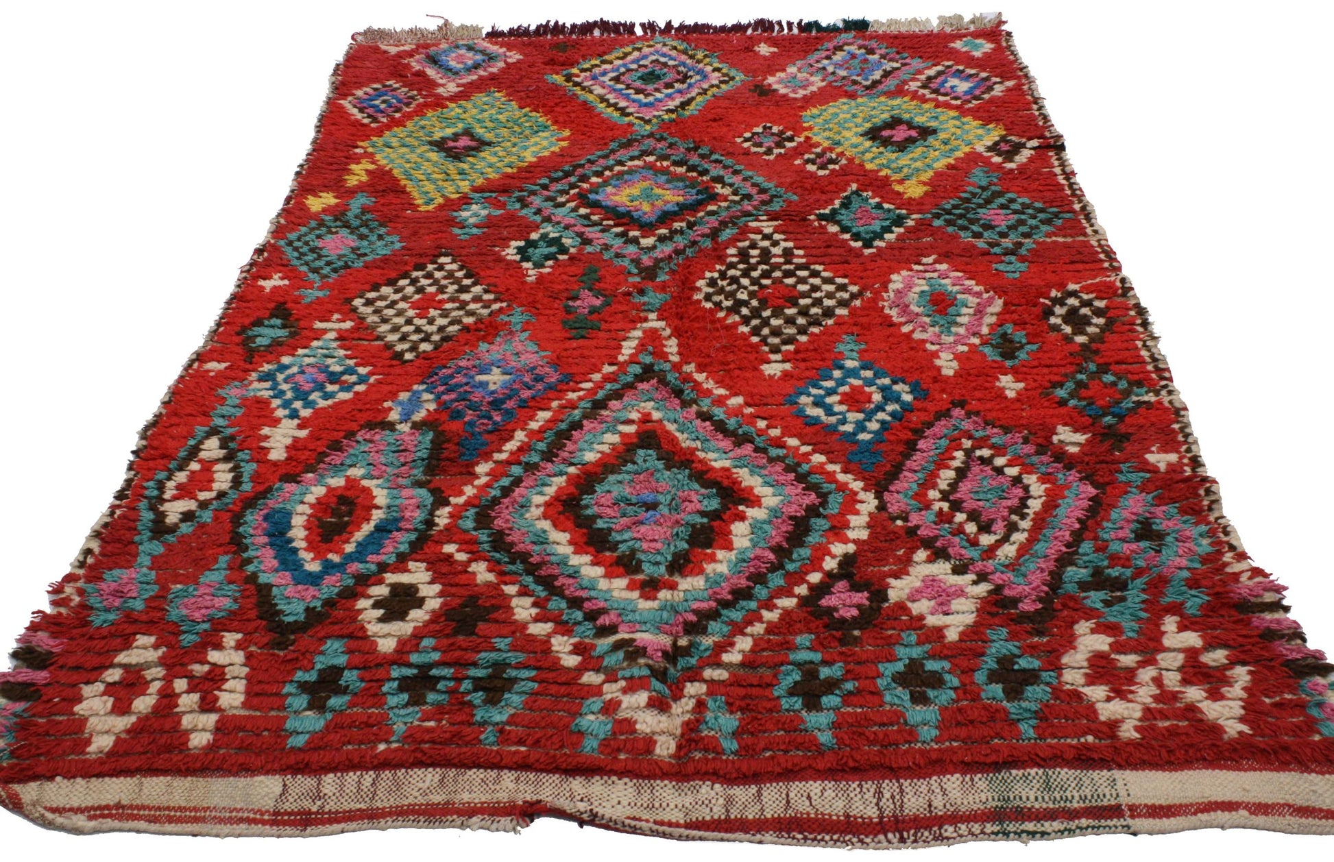 5 x 7 Vintage Moroccan Rug 20087