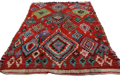 5 x 7 Vintage Moroccan Rug 20087