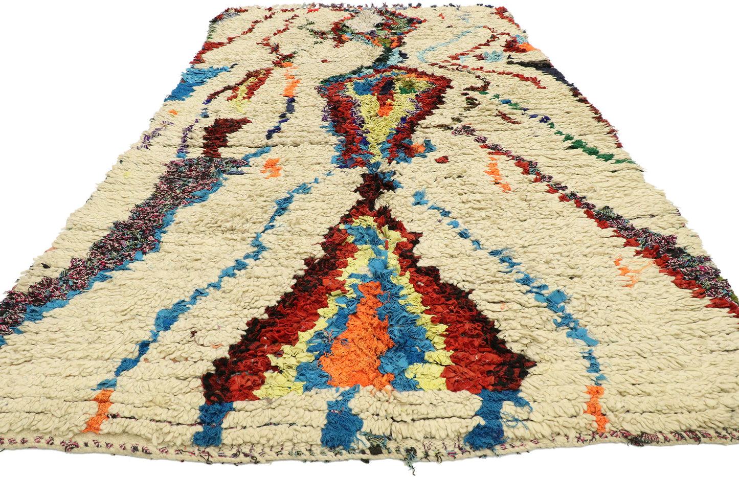 5 x 8 Vintage Moroccan Azilal Rug 20088