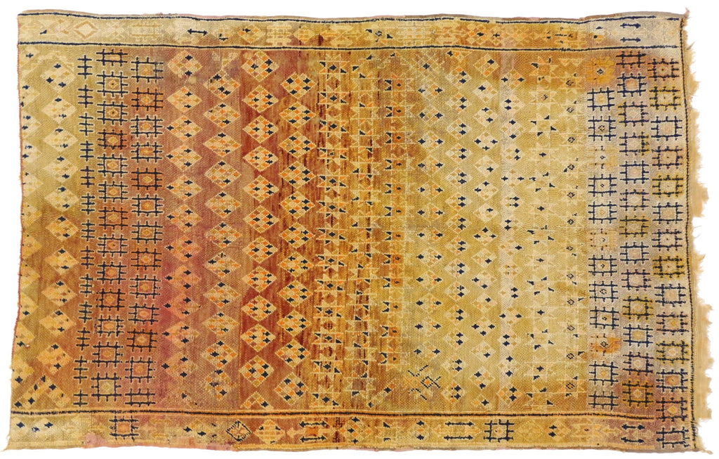 6 x 9 Vintage Moroccan Rug 20091