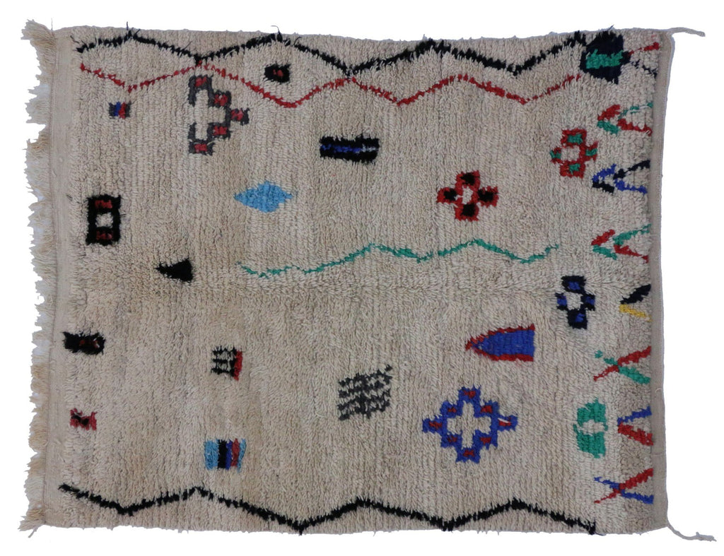 4 x 5 Vintage Moroccan Rug 20092