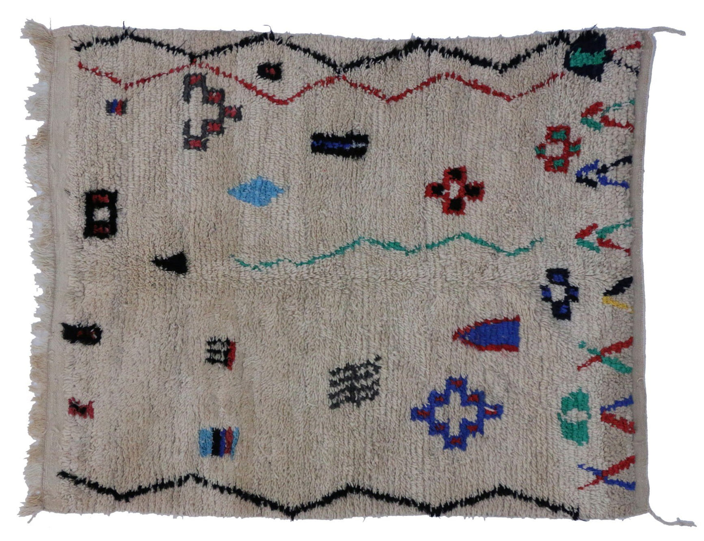 4 x 5 Vintage Moroccan Rug 20092