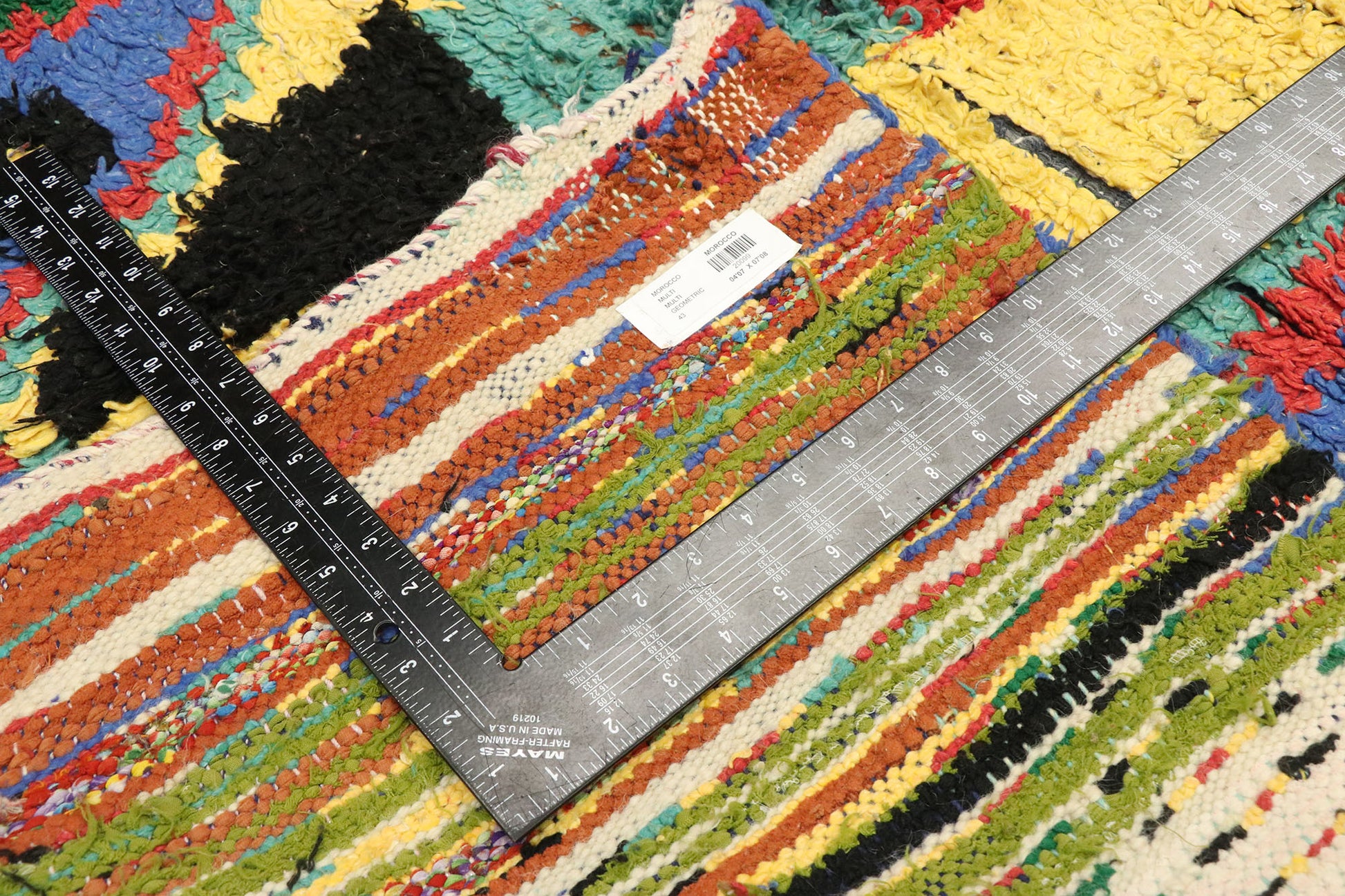 5 x 8 Vintage Moroccan Azilal Rug 20099