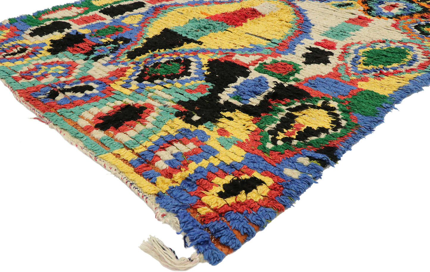 5 x 8 Vintage Moroccan Azilal Rug 20099