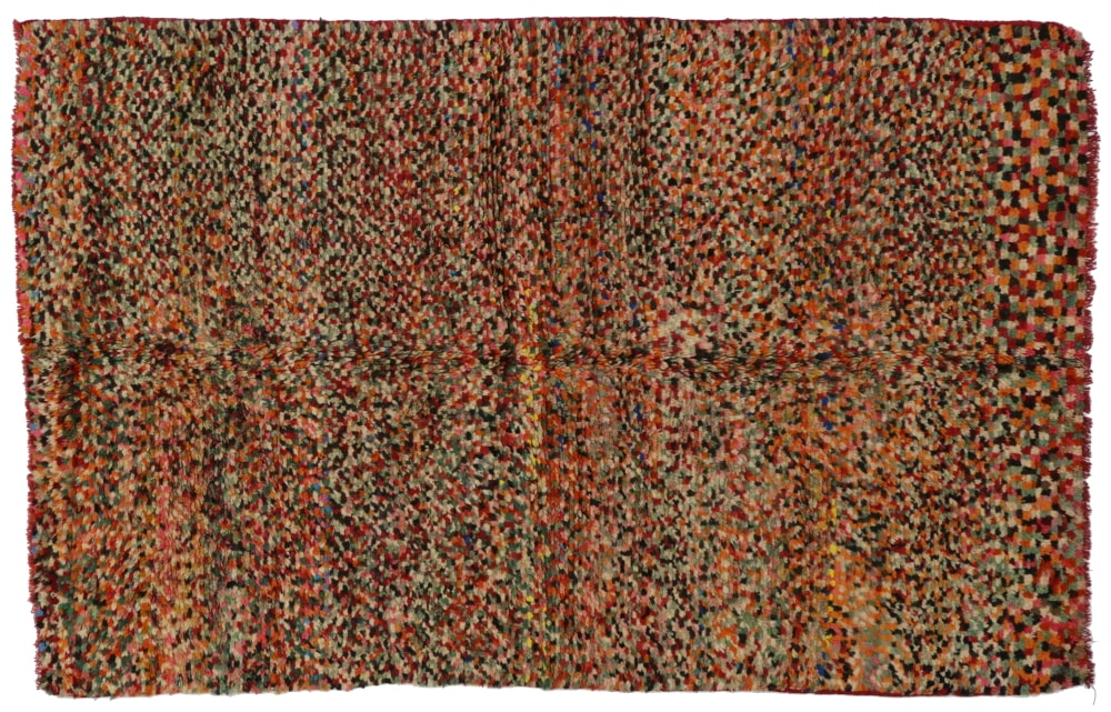 5 x 8 Vintage Moroccan Rug 20101