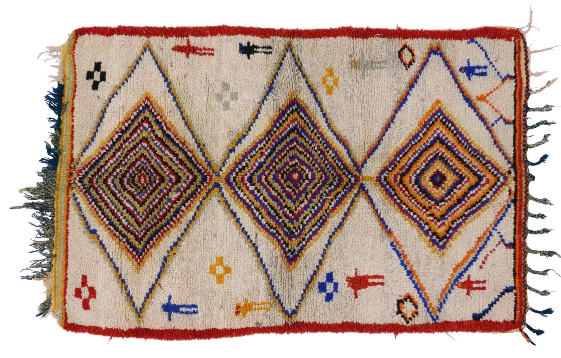 4 x 6 Vintage Moroccan Rug 20105