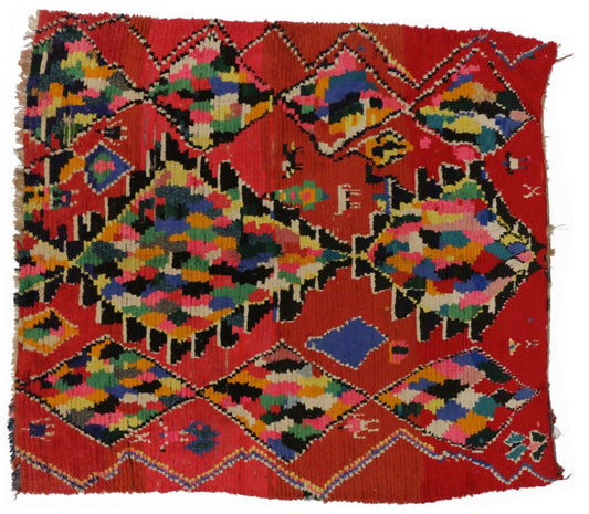 6 x 6 Vintage Moroccan Rug 20107
