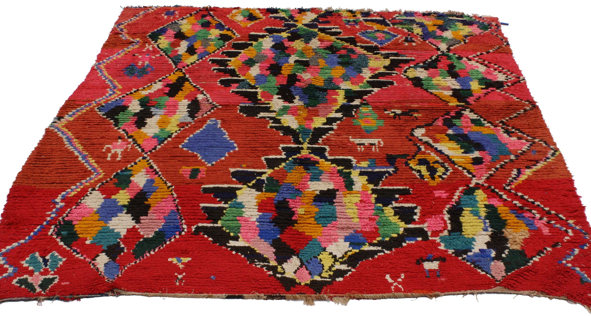 6 x 6 Vintage Moroccan Rug 20107