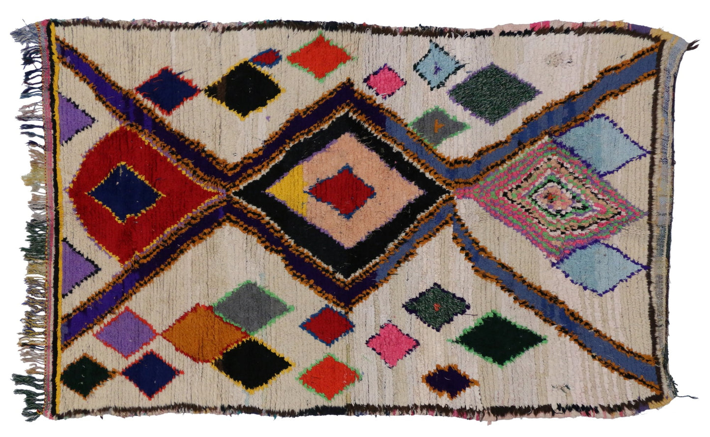 5 x 8 Vintage Moroccan Rug 20109