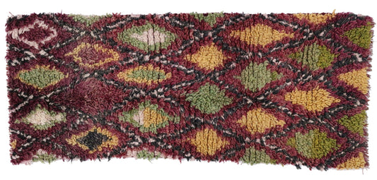 1 x 3 Vintage Moroccan Rug 20111