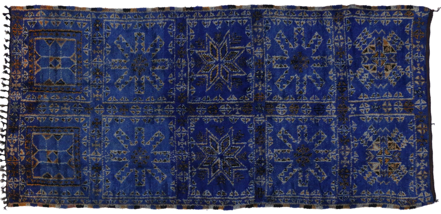 6 x 13 Vintage Moroccan Rug 20114