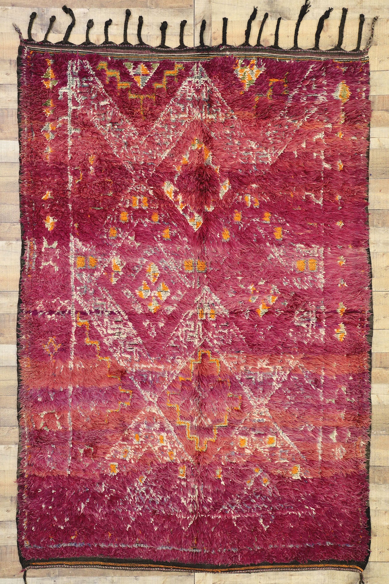 6 x 9 Vintage Moroccan Rug 20115