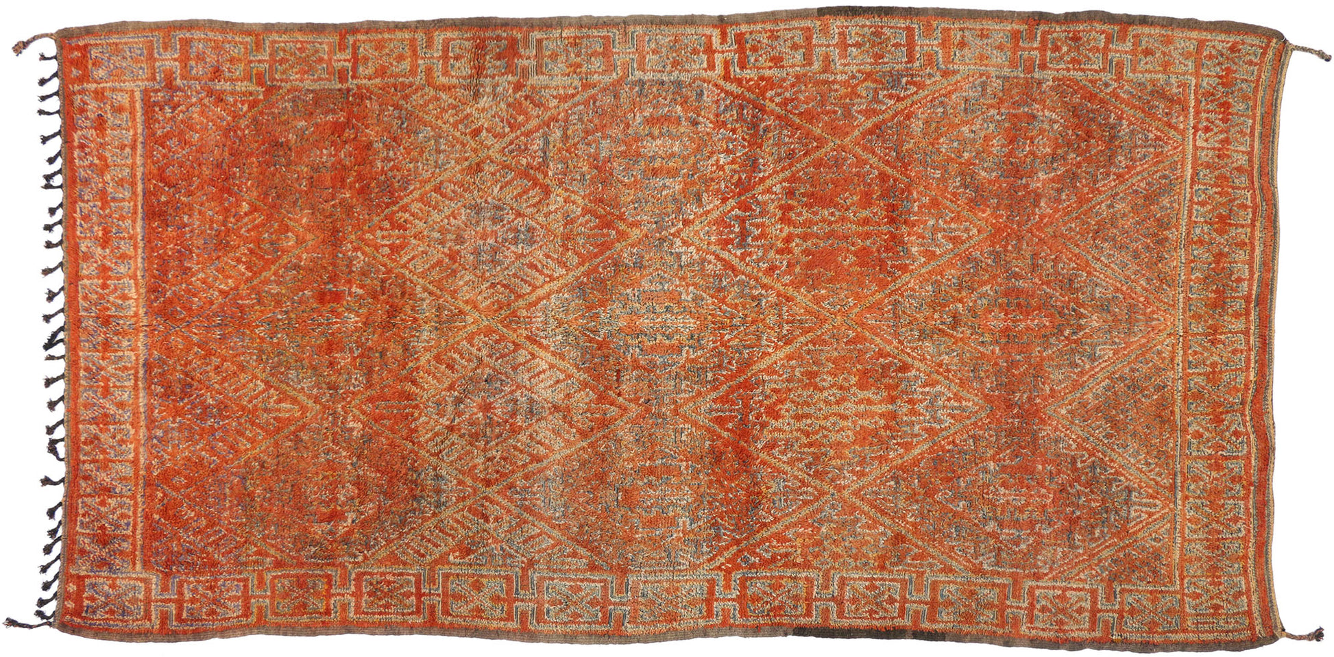 7 x 13 Vintage Moroccan Rug 20120