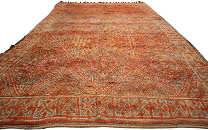 7 x 13 Vintage Moroccan Rug 20120