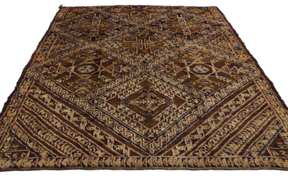 6 x 8 Vintage Moroccan Rug 20121