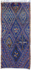 6 x 14 Vintage Blue Beni MGuild Moroccan Rug 20123
