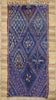 6 x 14 Vintage Blue Beni MGuild Moroccan Rug 20123