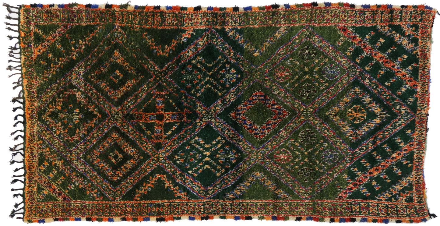6 x 12 Vintage Beni M'Guild Moroccan Rug 20131