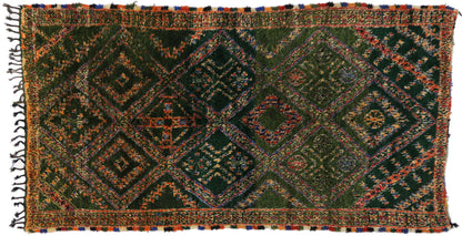 6 x 12 Vintage Beni M'Guild Moroccan Rug 20131
