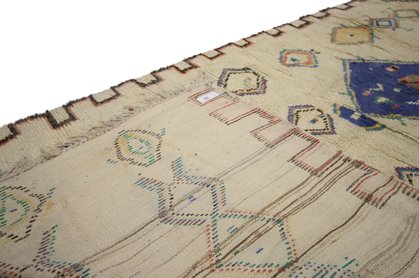 4 x 10 Vintage Berber Moroccan Azilal Rug 20136