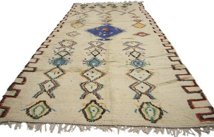 4 x 10 Vintage Berber Moroccan Azilal Rug 20136
