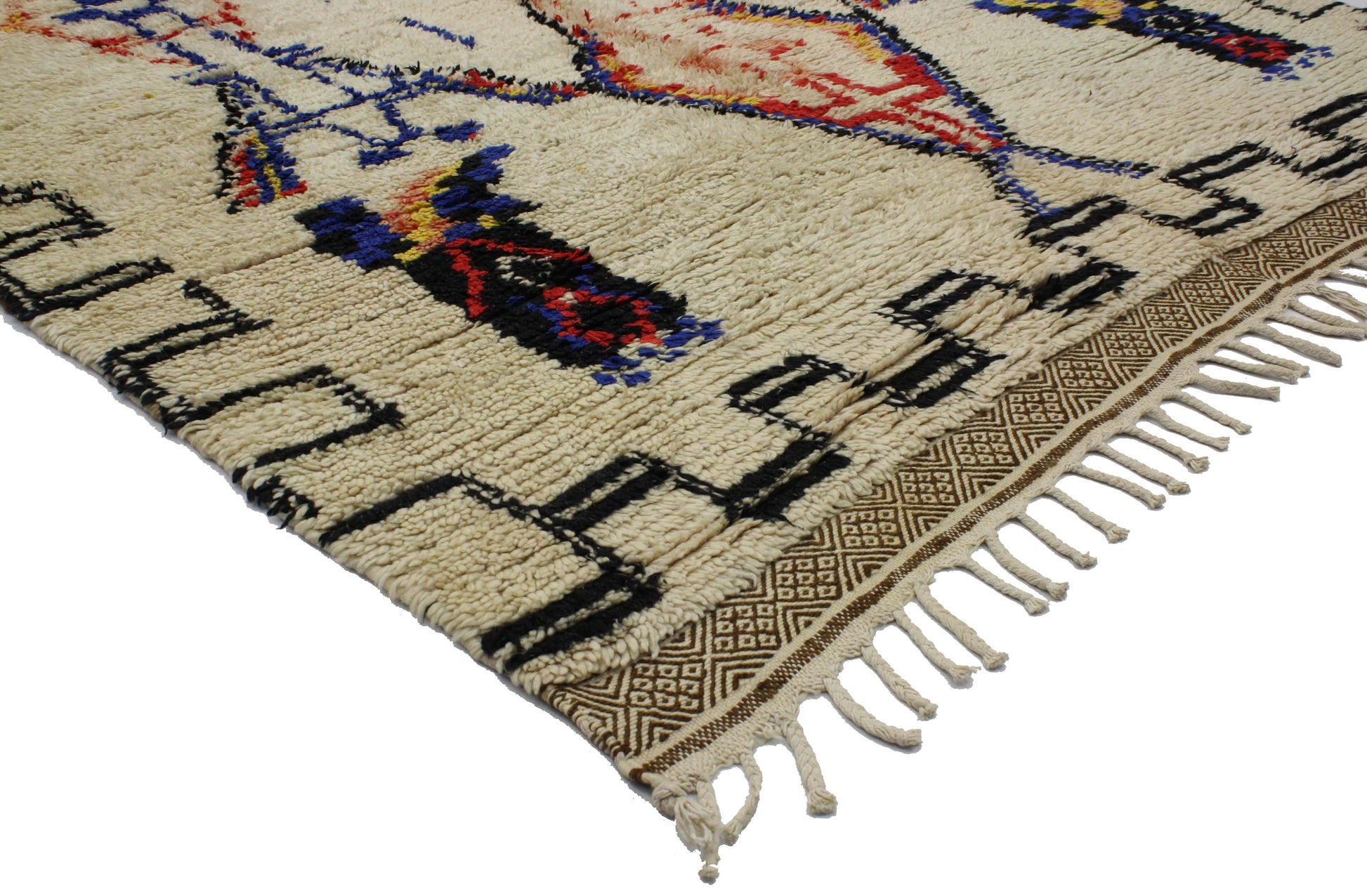 5 x 10 Vintagde Moroccan Rug 20137