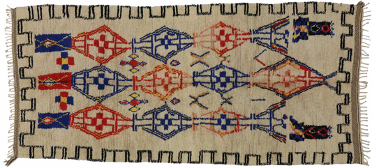 5 x 10 Vintagde Moroccan Rug 20137