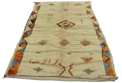 4 x 8 Vintage Moroccan Rug 20141