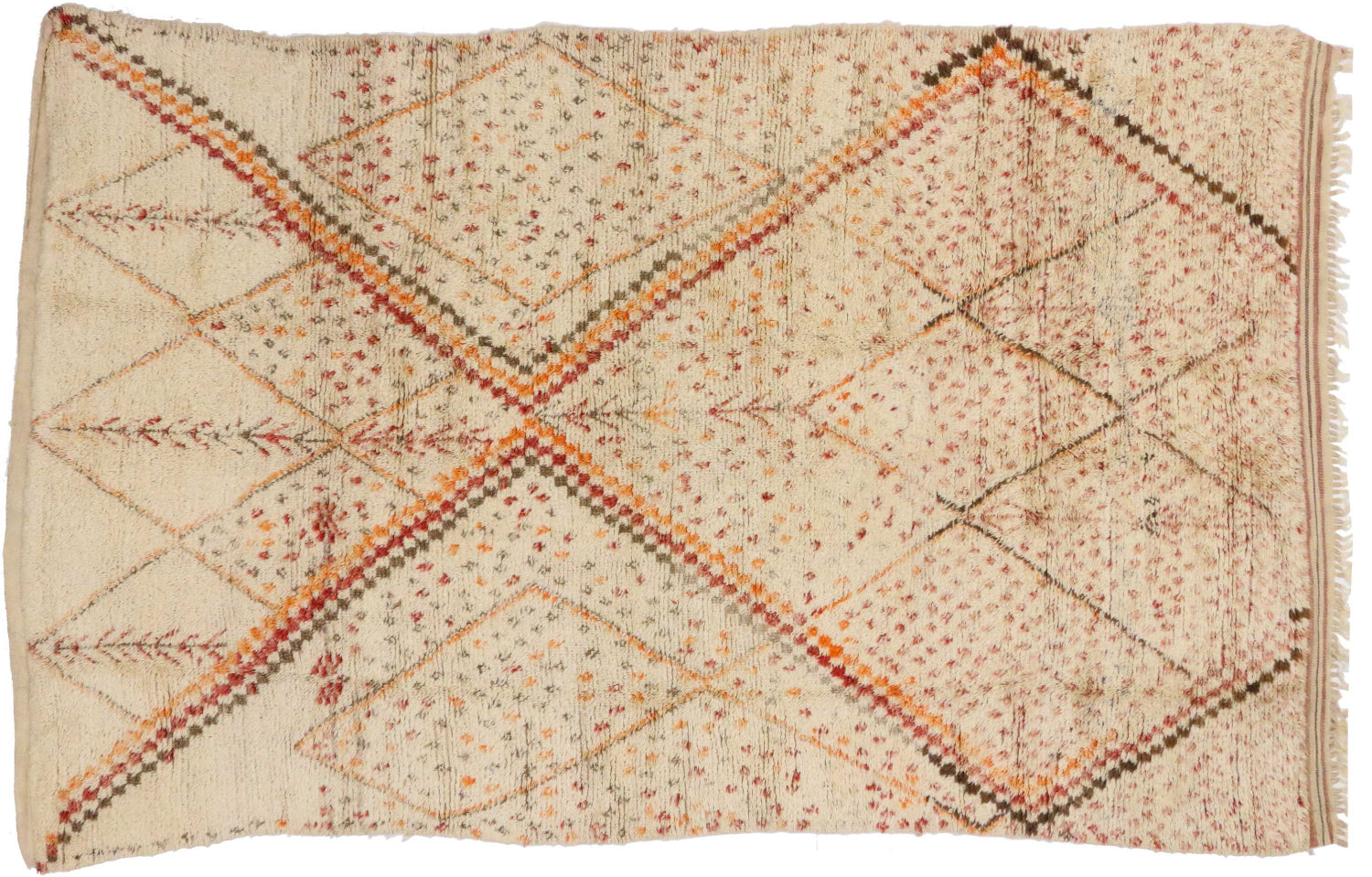 6 x 9 Vintage Moroccan Rug 20142
