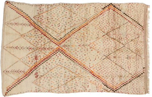 6 x 9 Vintage Moroccan Rug 20142