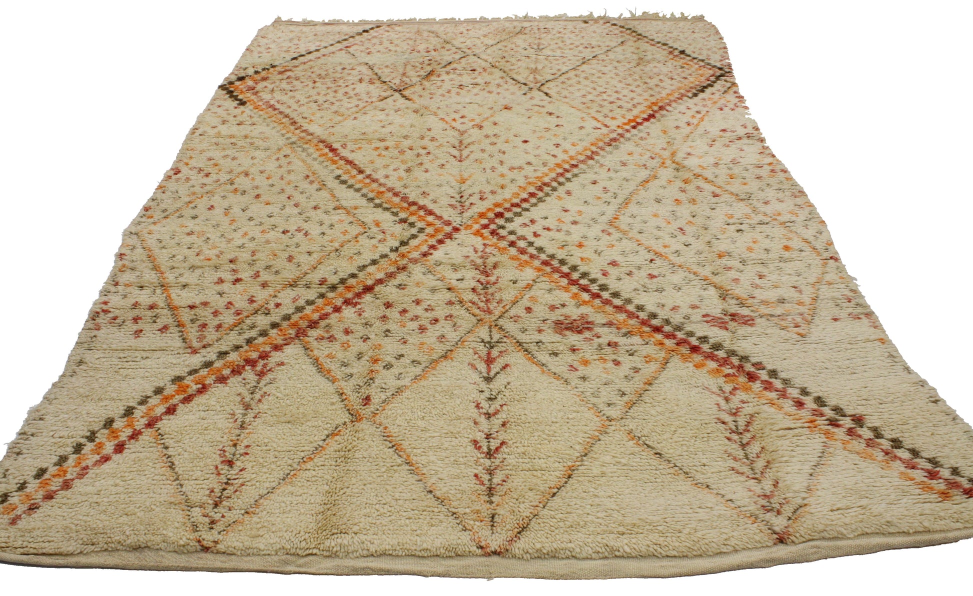 6 x 9 Vintage Moroccan Rug 20142