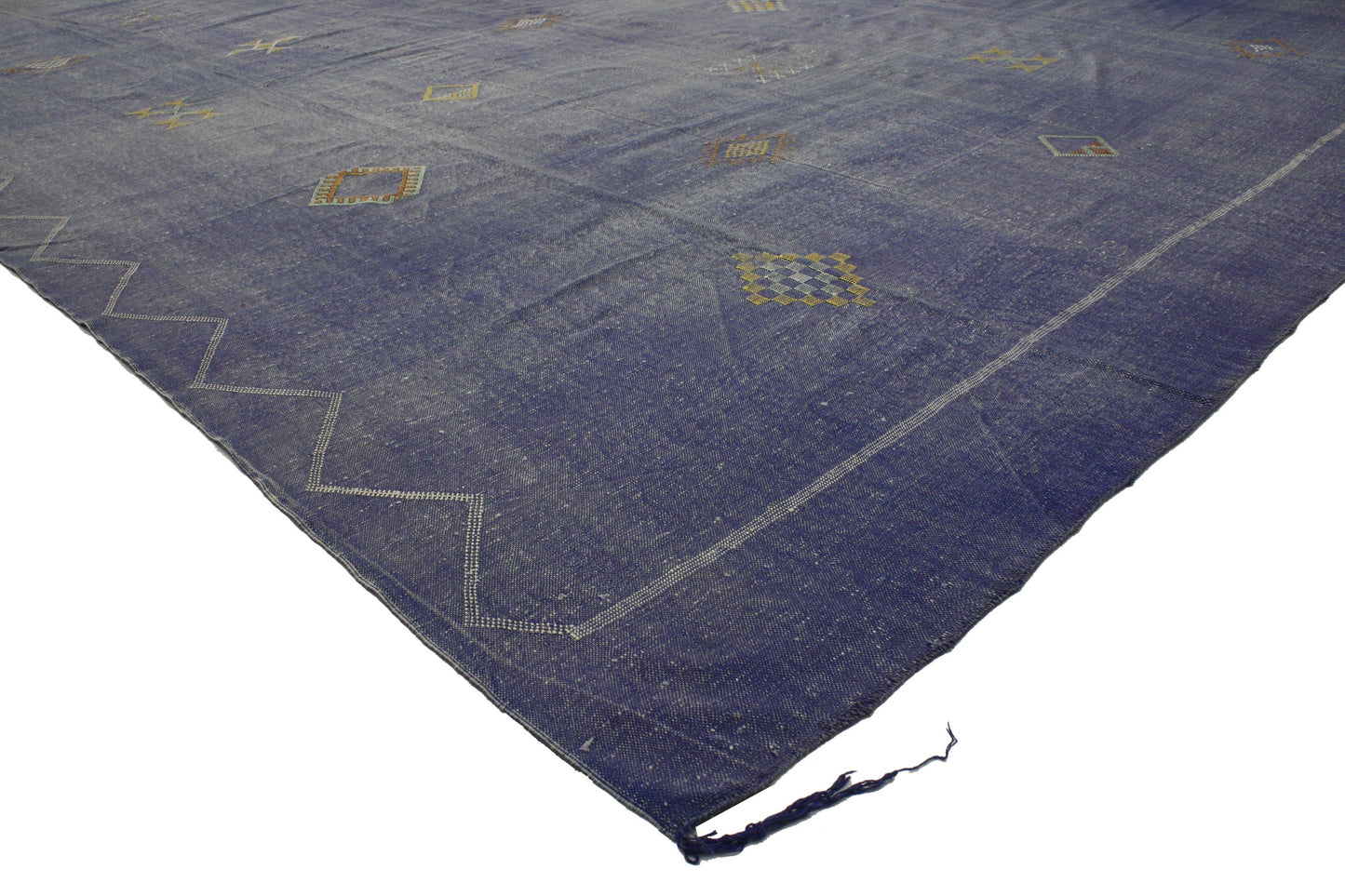 9 x 12 Moroccan Cactus Silk Kilim 20144