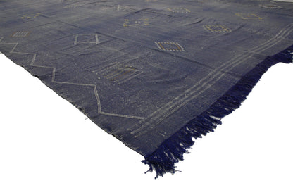 9 x 15 Moroccan Cactus Silk Kilim 20145