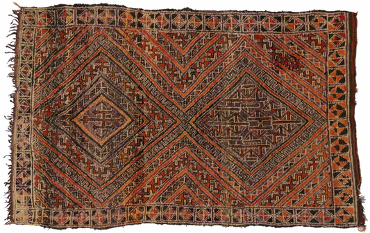 6 x 10 Vintage Moroccan Rug 20149