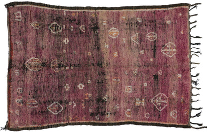 6 x 9 Vintage Moroccan Rug 20151