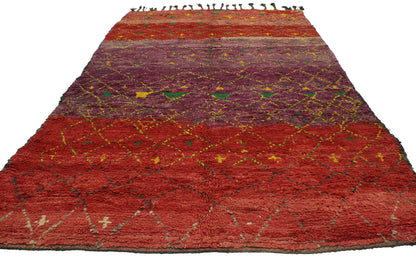 7 x 11 Vintage Moroccan Rug 20152