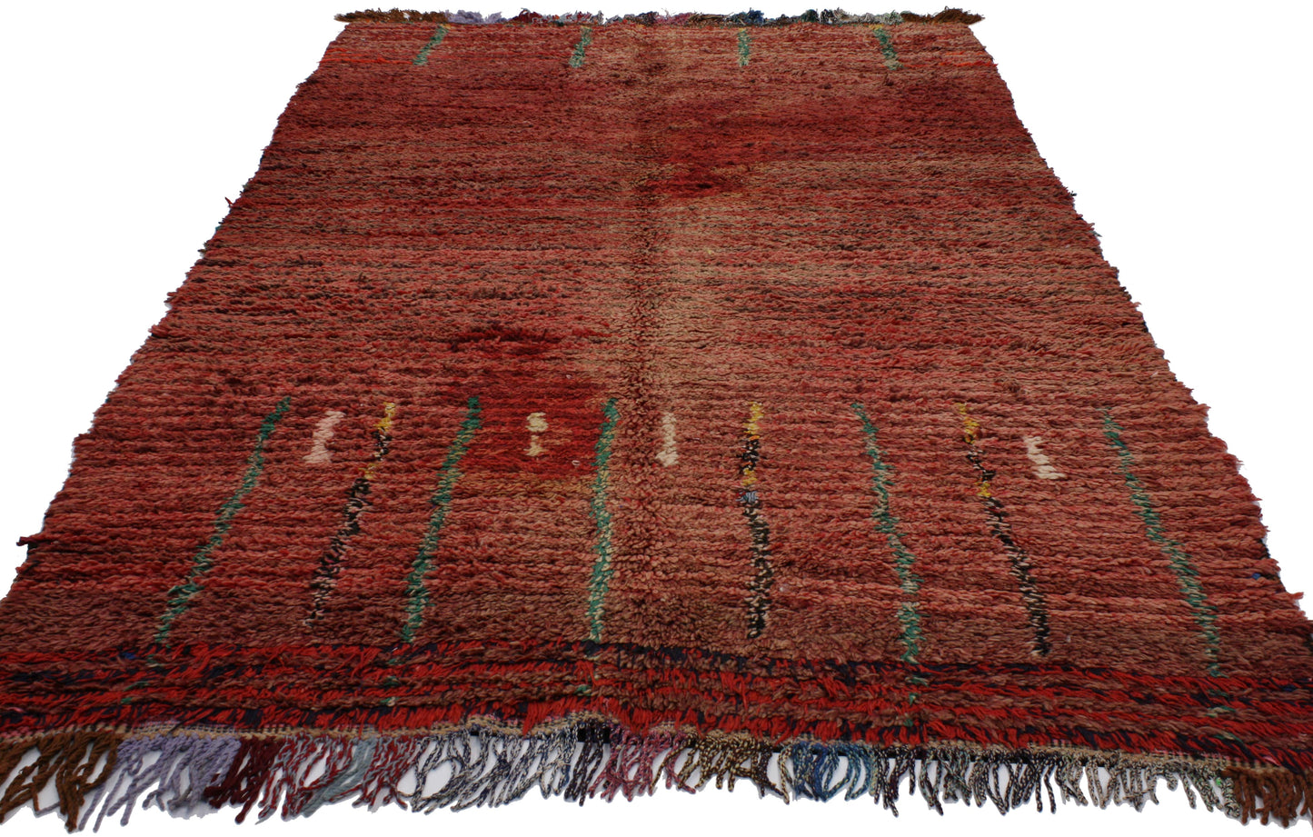 6 x 9 Vintage Moroccan Rug 20157