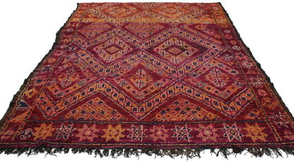 6 x 9 Vintage Moroccan Rug 20160