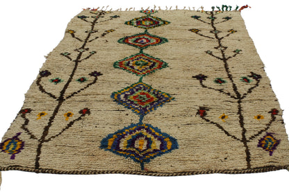 5 x 7 Vintage Moroccan Rug 20164