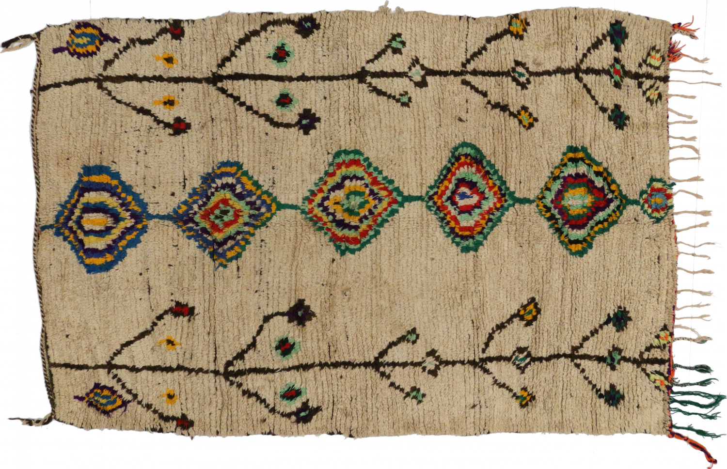 5 x 7 Vintage Moroccan Rug 20164
