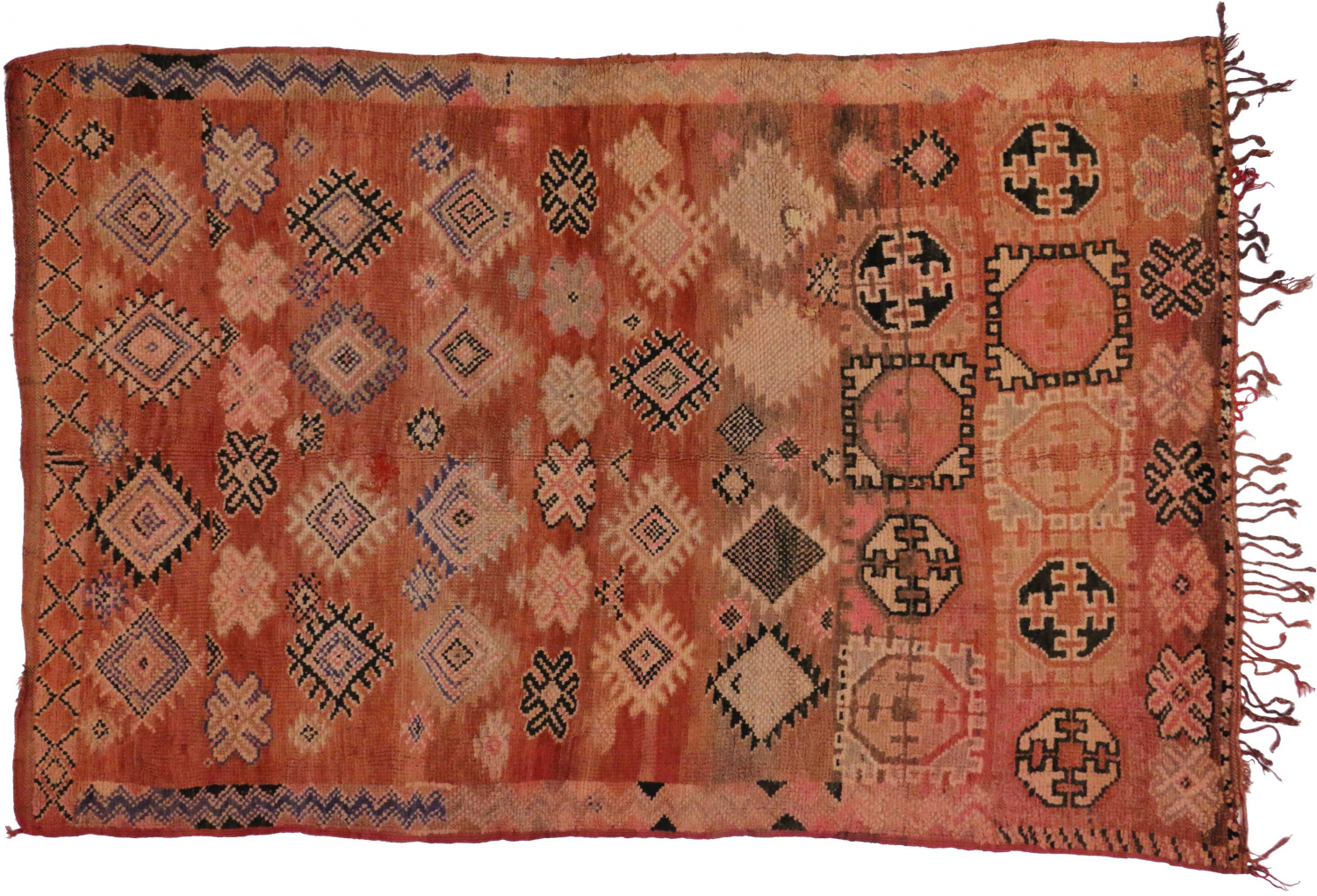 6 x 8 Vintage Moroccan Rug 20169