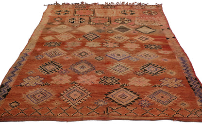 6 x 8 Vintage Moroccan Rug 20169