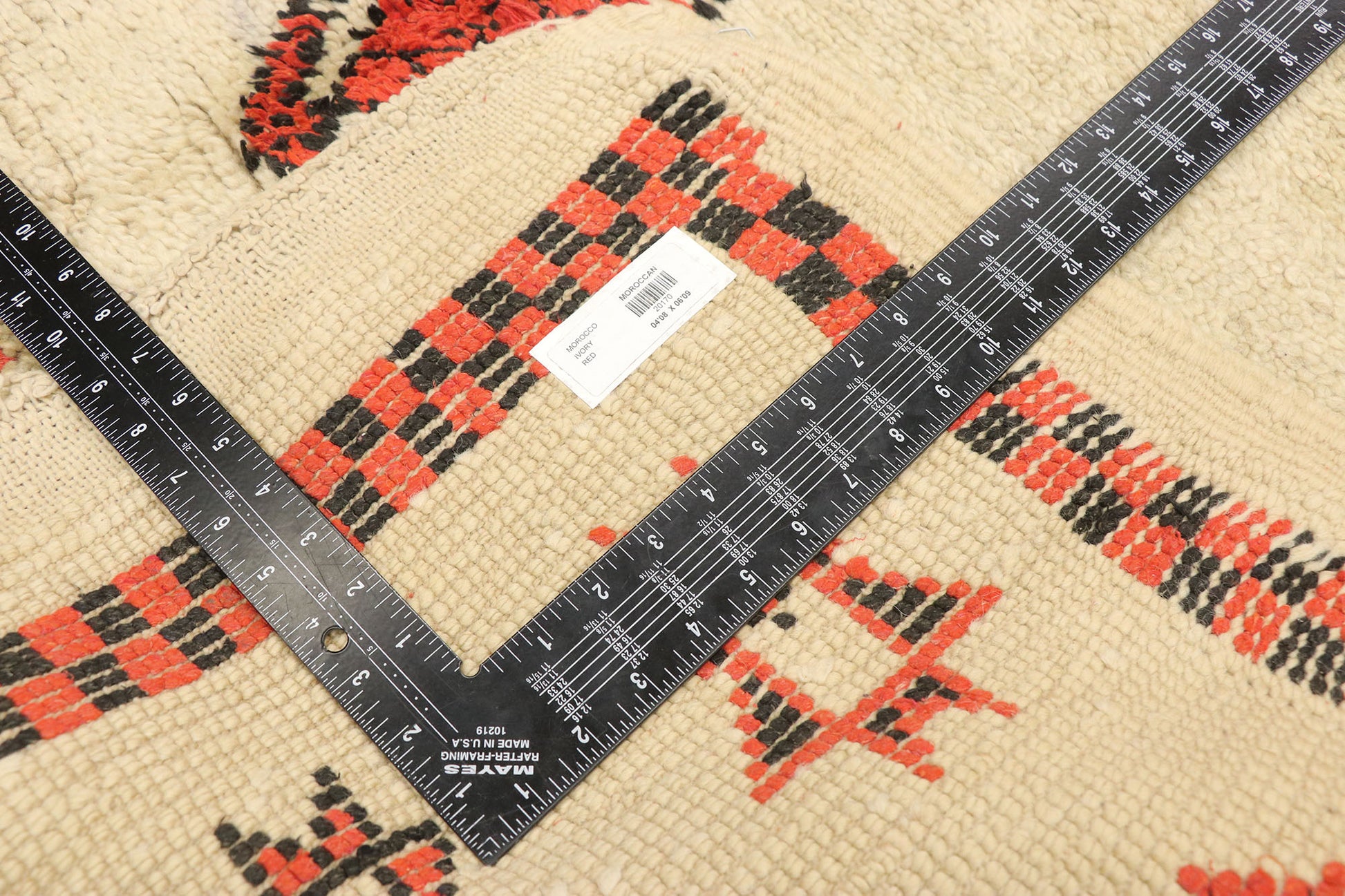 5 x 7 Vintage Moroccan Azilal Rug 20170