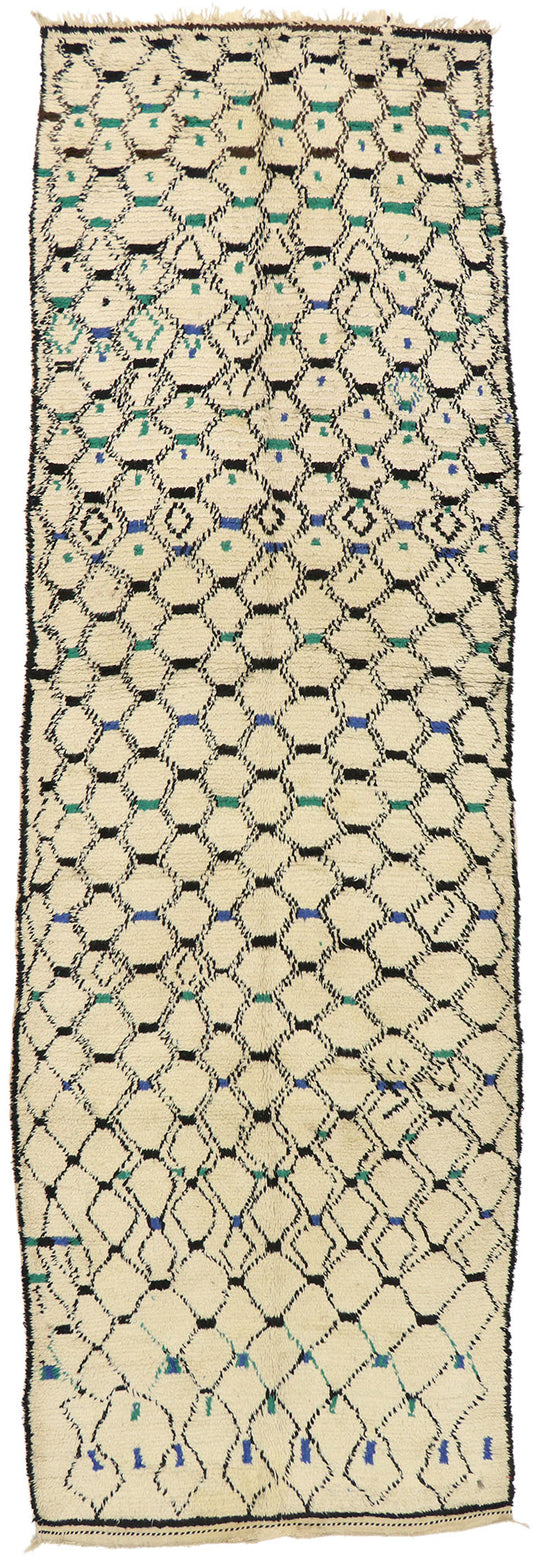 5 x 15 Vintage Moroccan Azilal Rug 20174