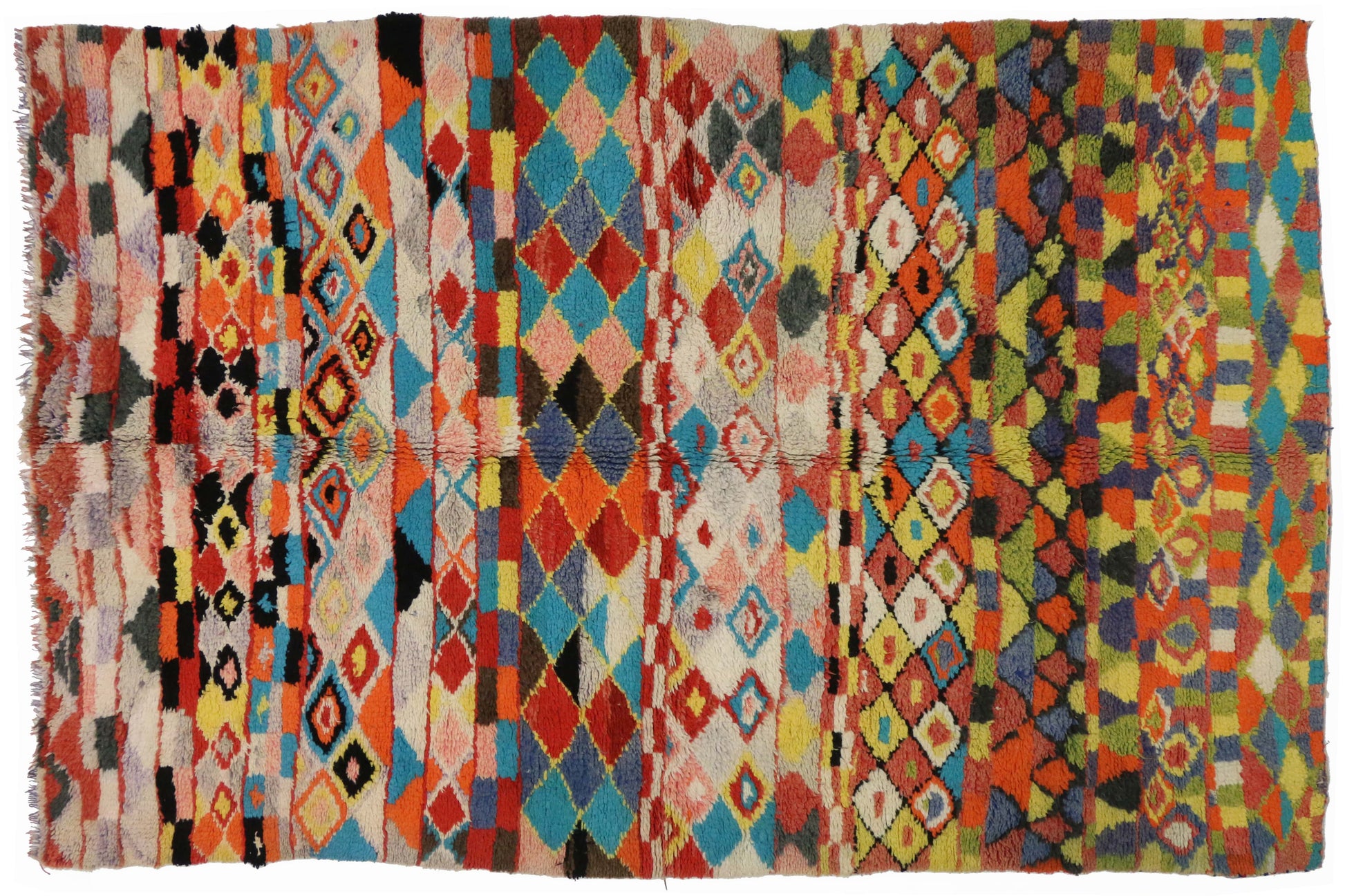 6 x 9 Vintage Moroccan Rug 20176