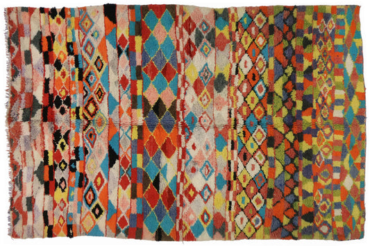 6 x 9 Vintage Moroccan Rug 20176