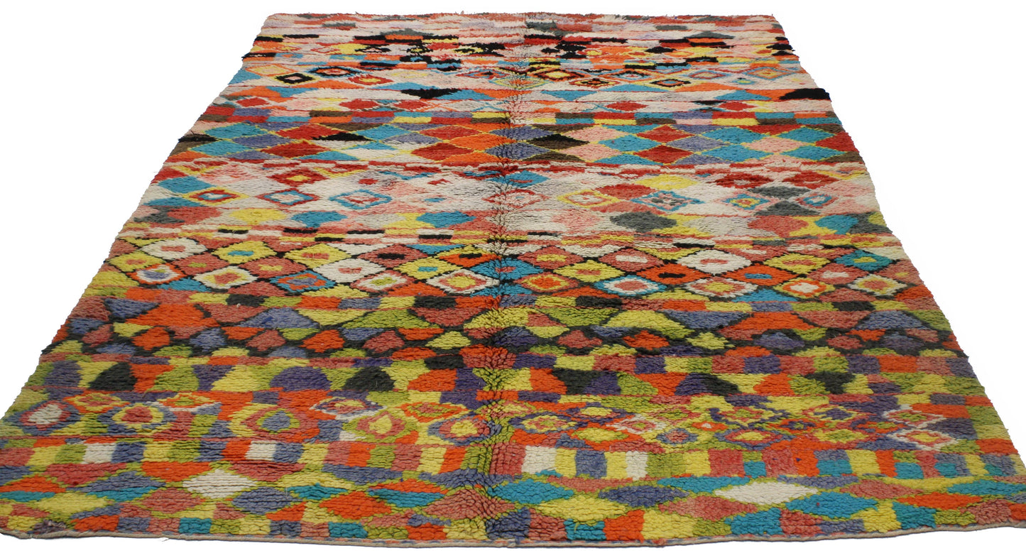 6 x 9 Vintage Moroccan Rug 20176