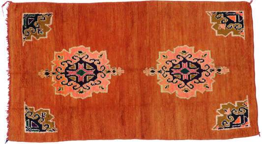 4 x 7 Vintage Moroccan Rug 20179